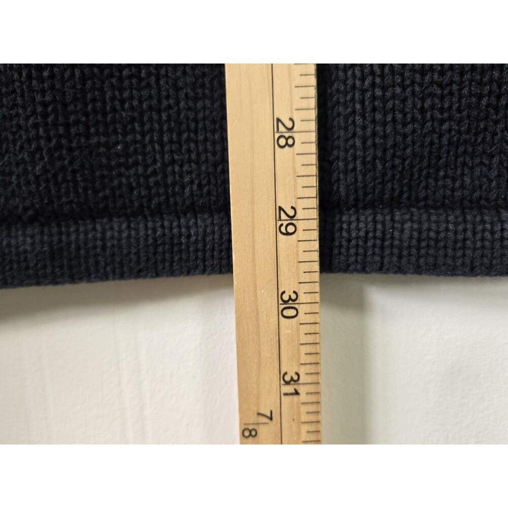 Vintage SKYR Sweatshirt Mens L Sweater Black Roundneck Shirt Cotton - Picture 6 of 7